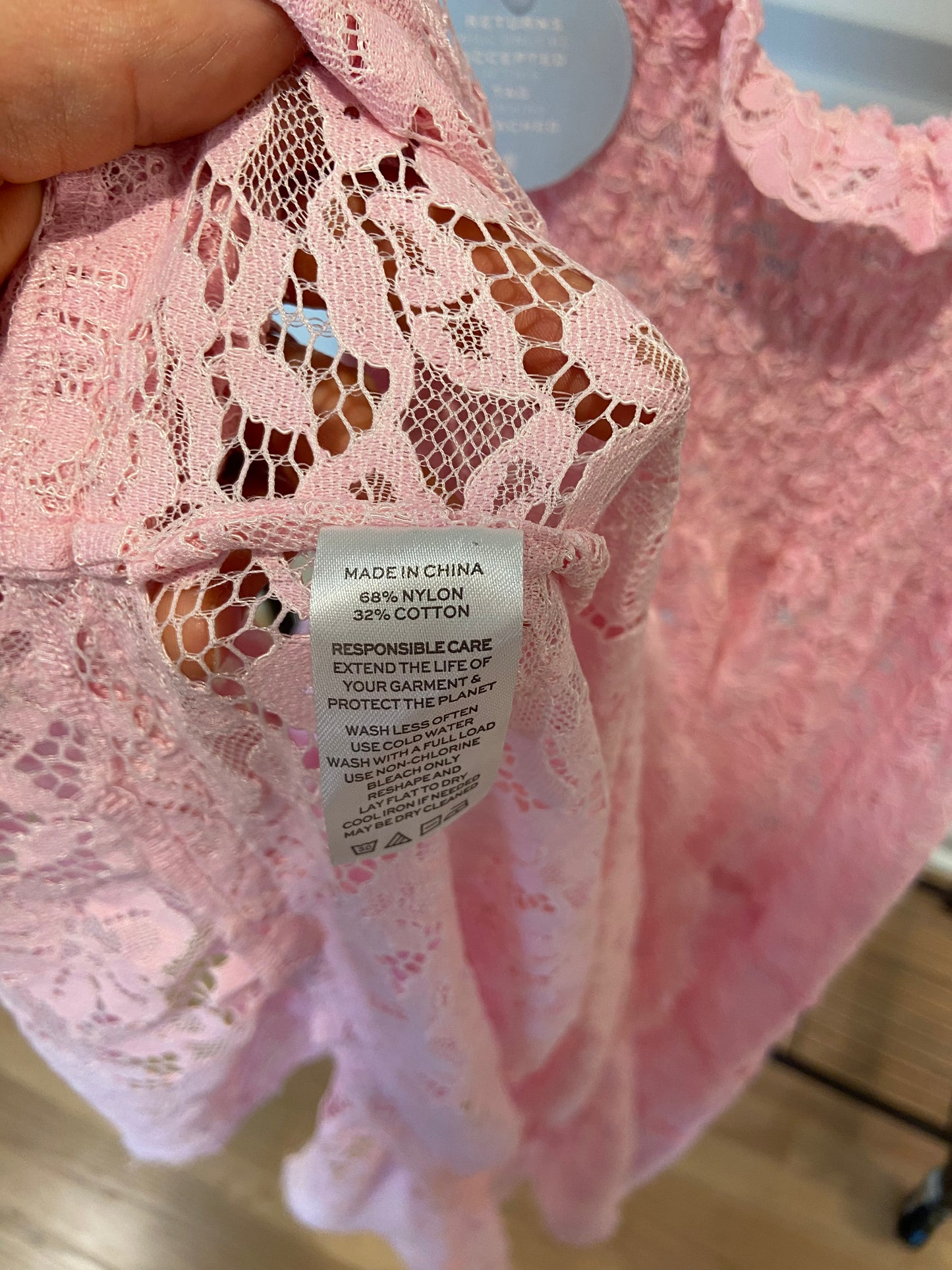 Hill House Collector's Edition Pink Lace Ellie Dress size XXL
