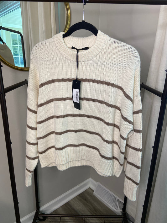 Jenni Kayne Chloe Striped Cotton Sweater