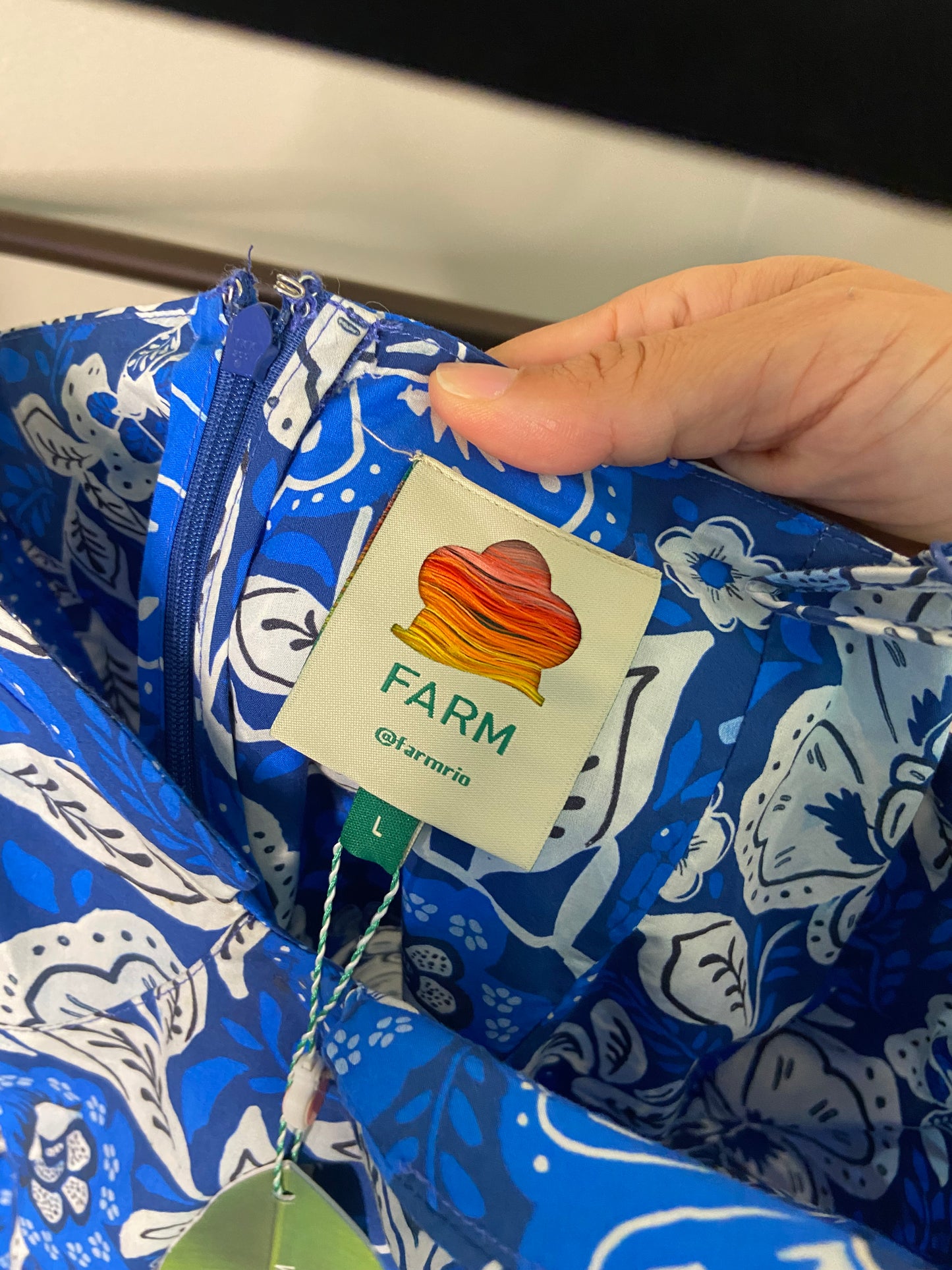 Farm Rio Full of Flowers Midi Dress size L