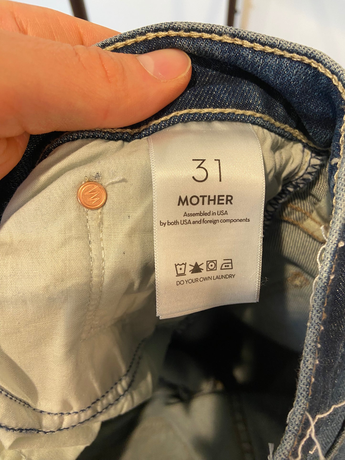 Mother The Insider Ankle Where the Sun Don't Shine size 31