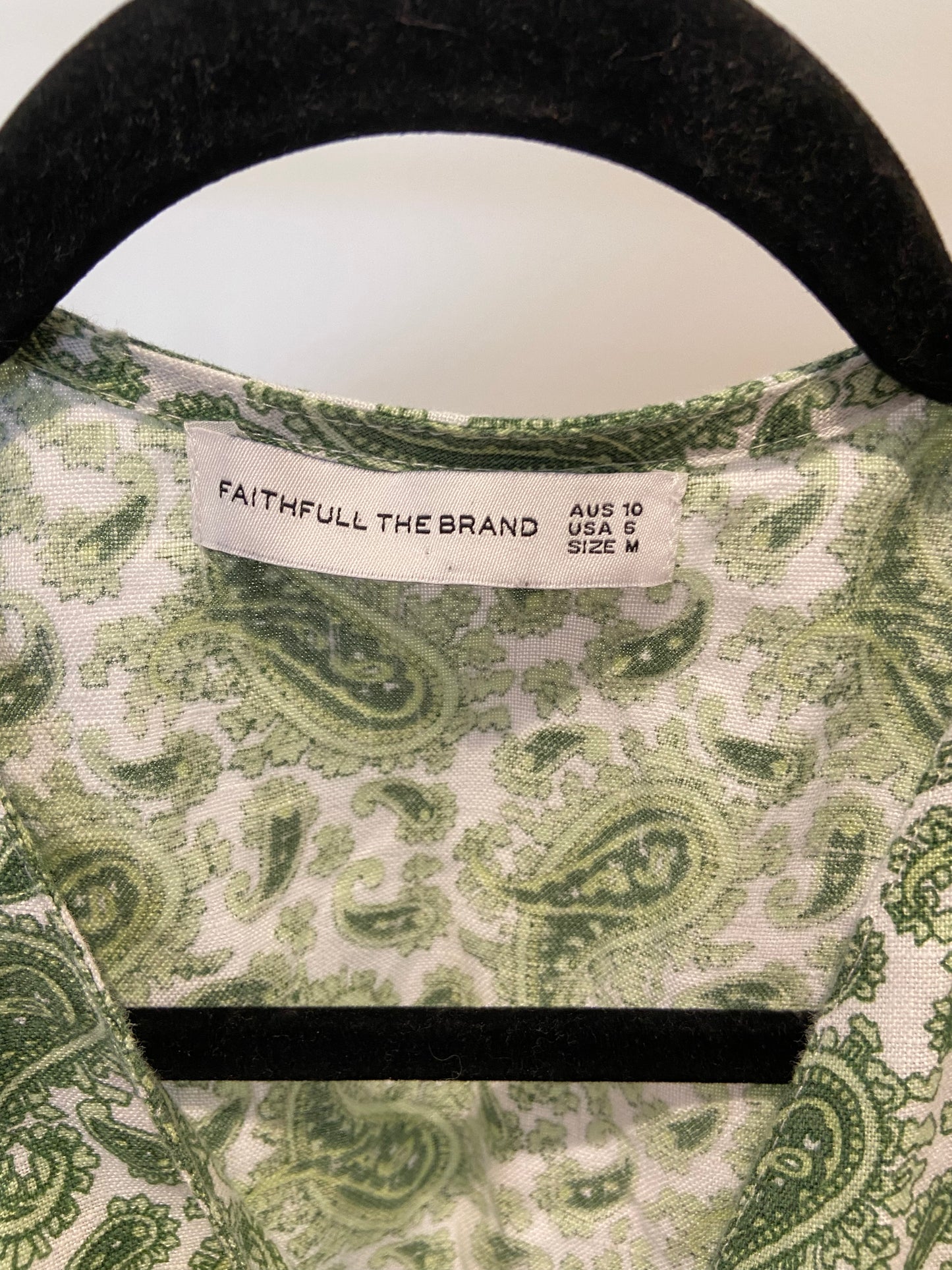 Faithfull the Brand Jacinta Top and Ondine Shorts size 6