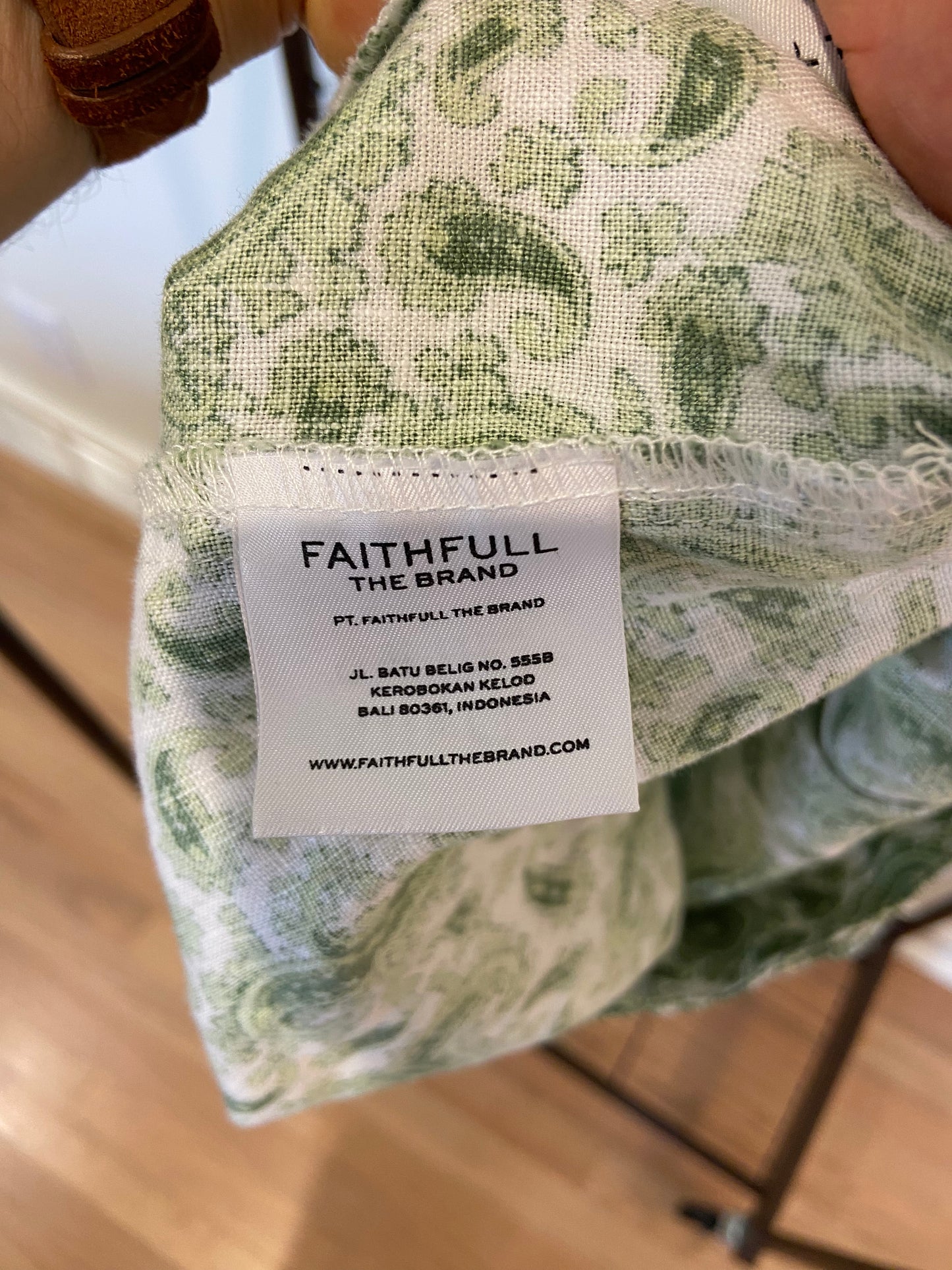 Faithfull the Brand Jacinta Top and Ondine Shorts size 6