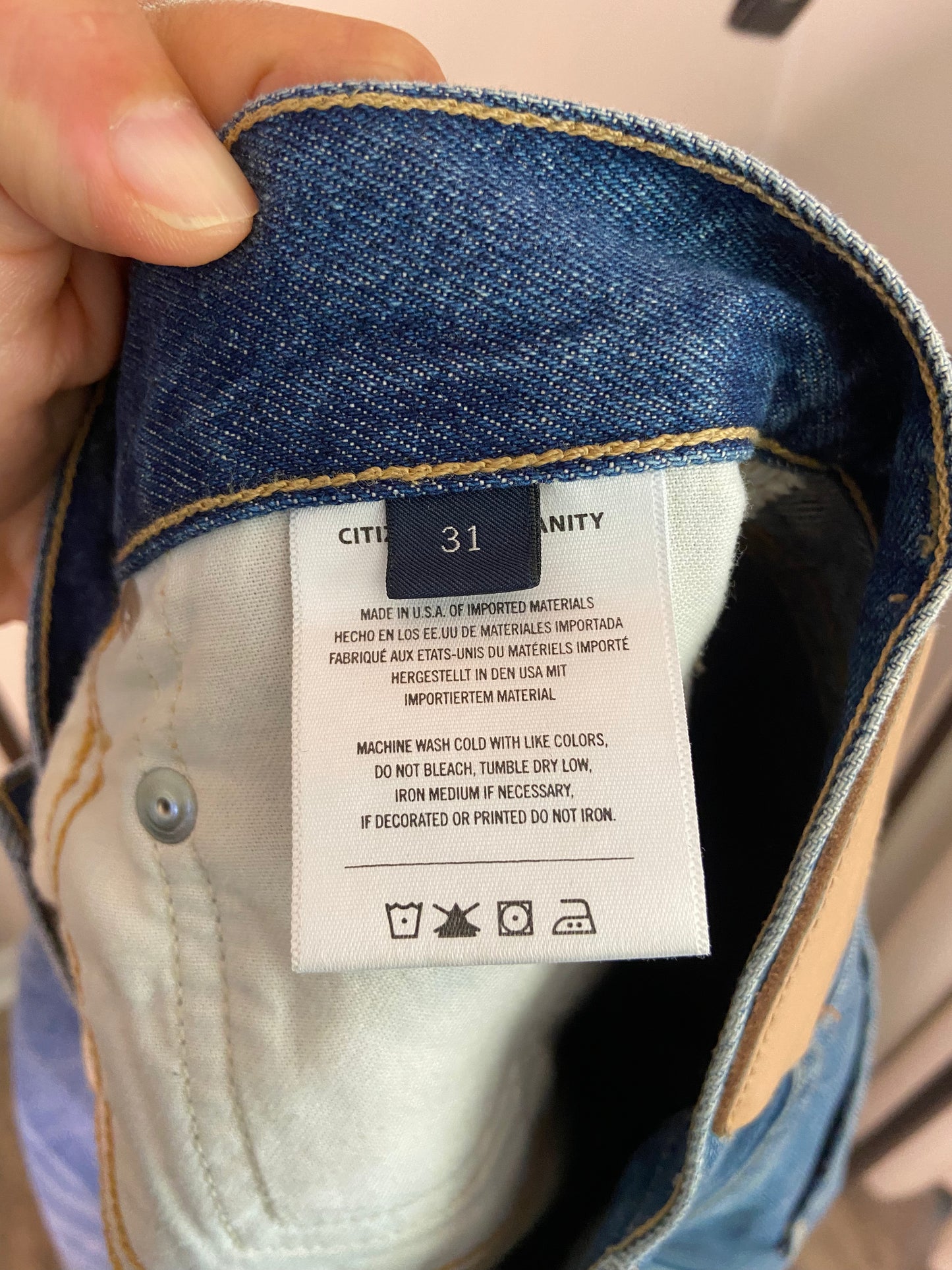 Citizens of Humanity Horseshoe Jeans size 31