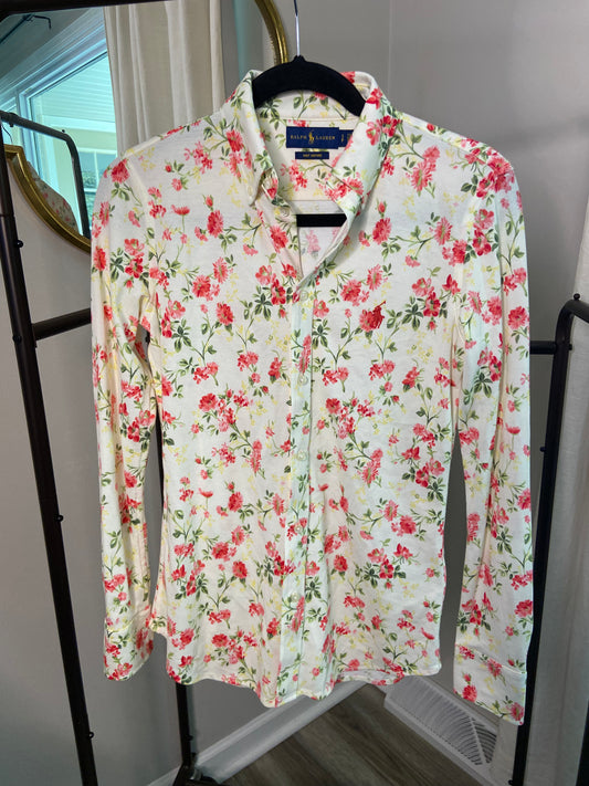 Polo Ralph Lauren Knit Oxford Shirt size S