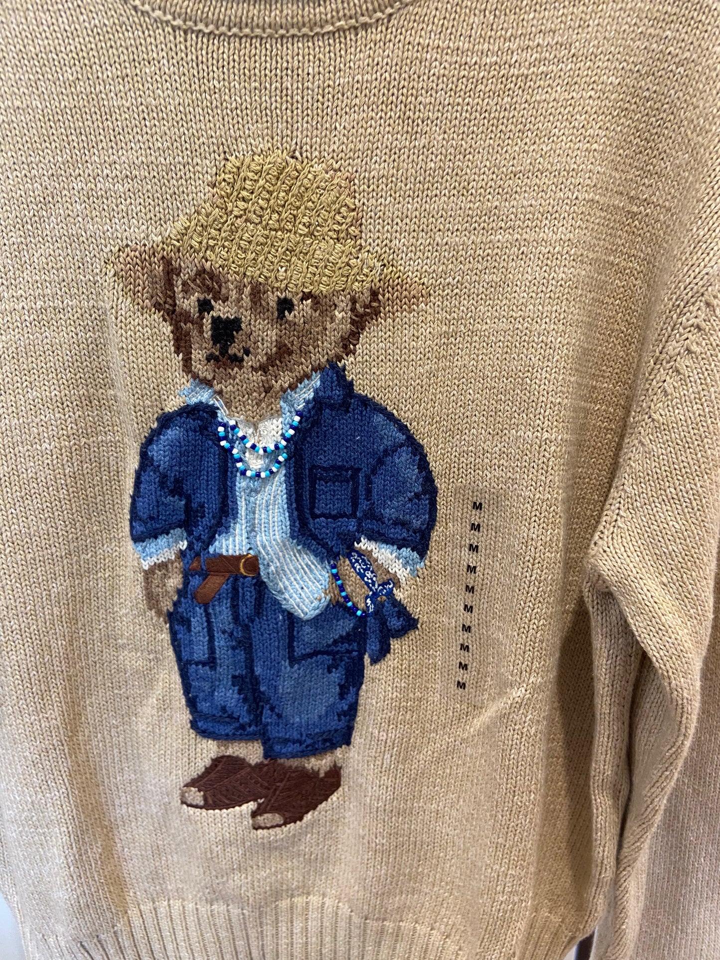 Polo Ralph Lauren Polo Bear Rollneck Jumper Sweater size M