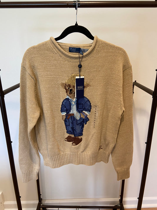 Polo Ralph Lauren Polo Bear Rollneck Jumper Sweater size S
