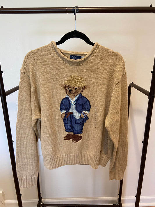 Polo Ralph Lauren Polo Bear Rollneck Jumper Sweatersize L