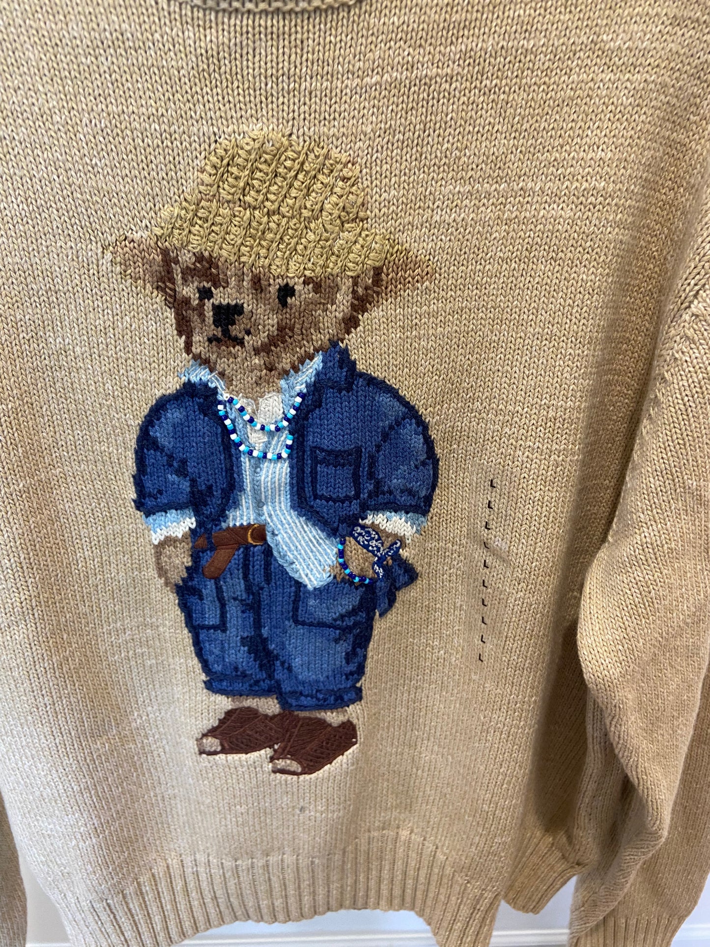 Polo Ralph Lauren Polo Bear Rollneck Jumper Sweatersize L