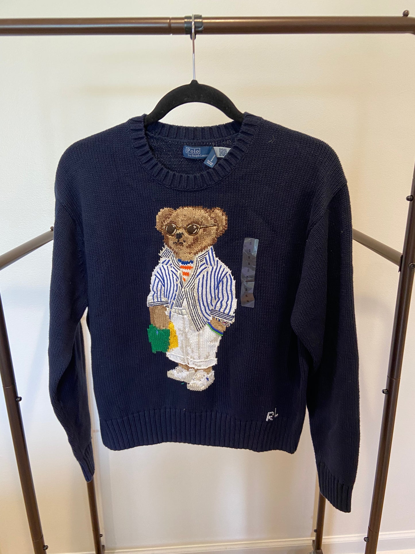 Polo Ralph Lauren Polo Bear Cotton Crewneck Sweater size S