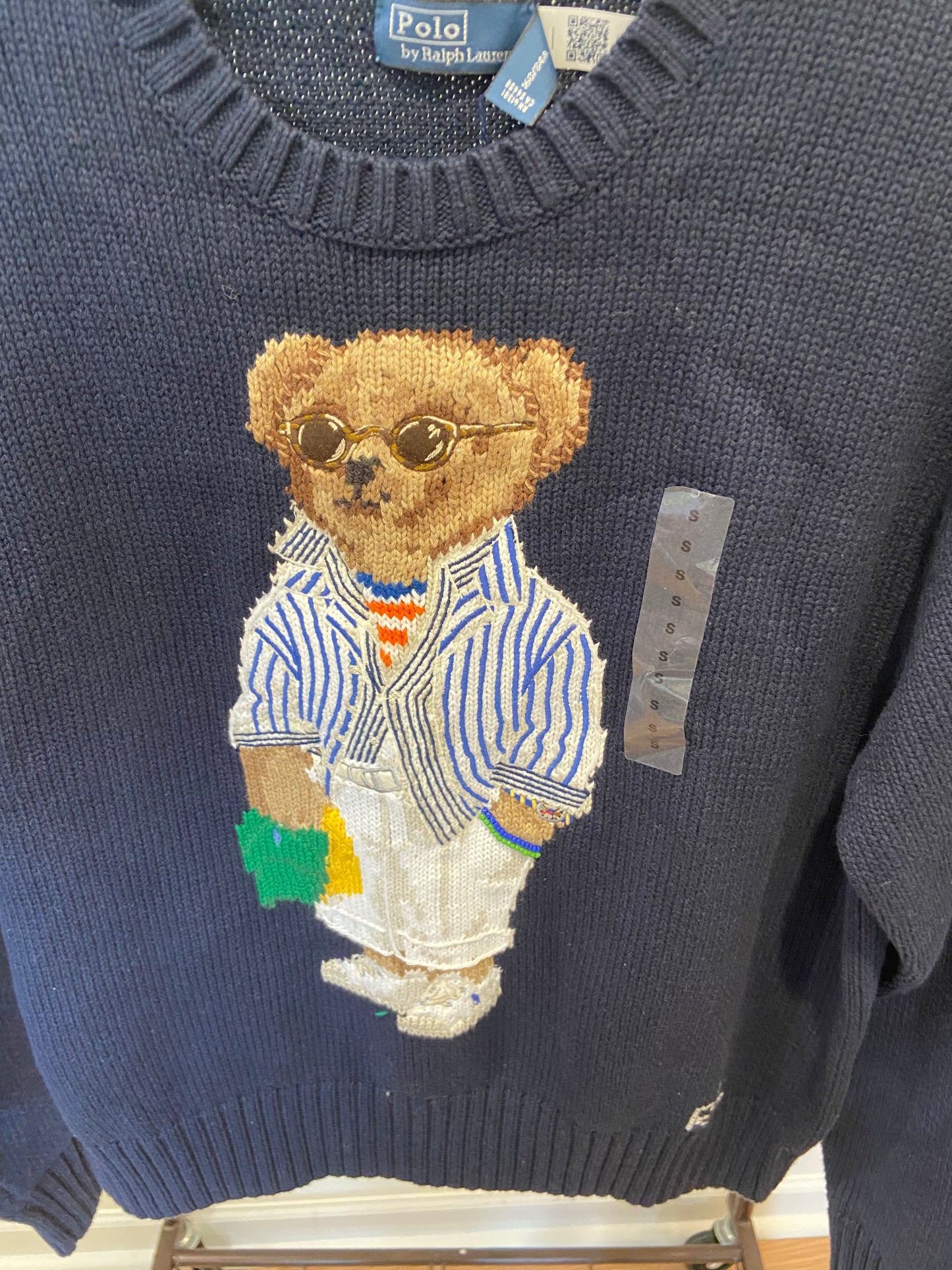 Polo Ralph Lauren Polo Bear Cotton Crewneck Sweater size S