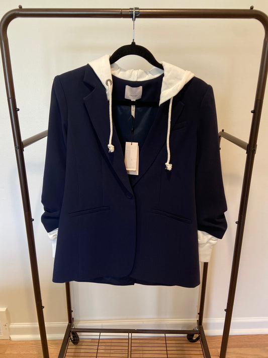 Cinq a Sept Khloe Hooded Blazer size 4