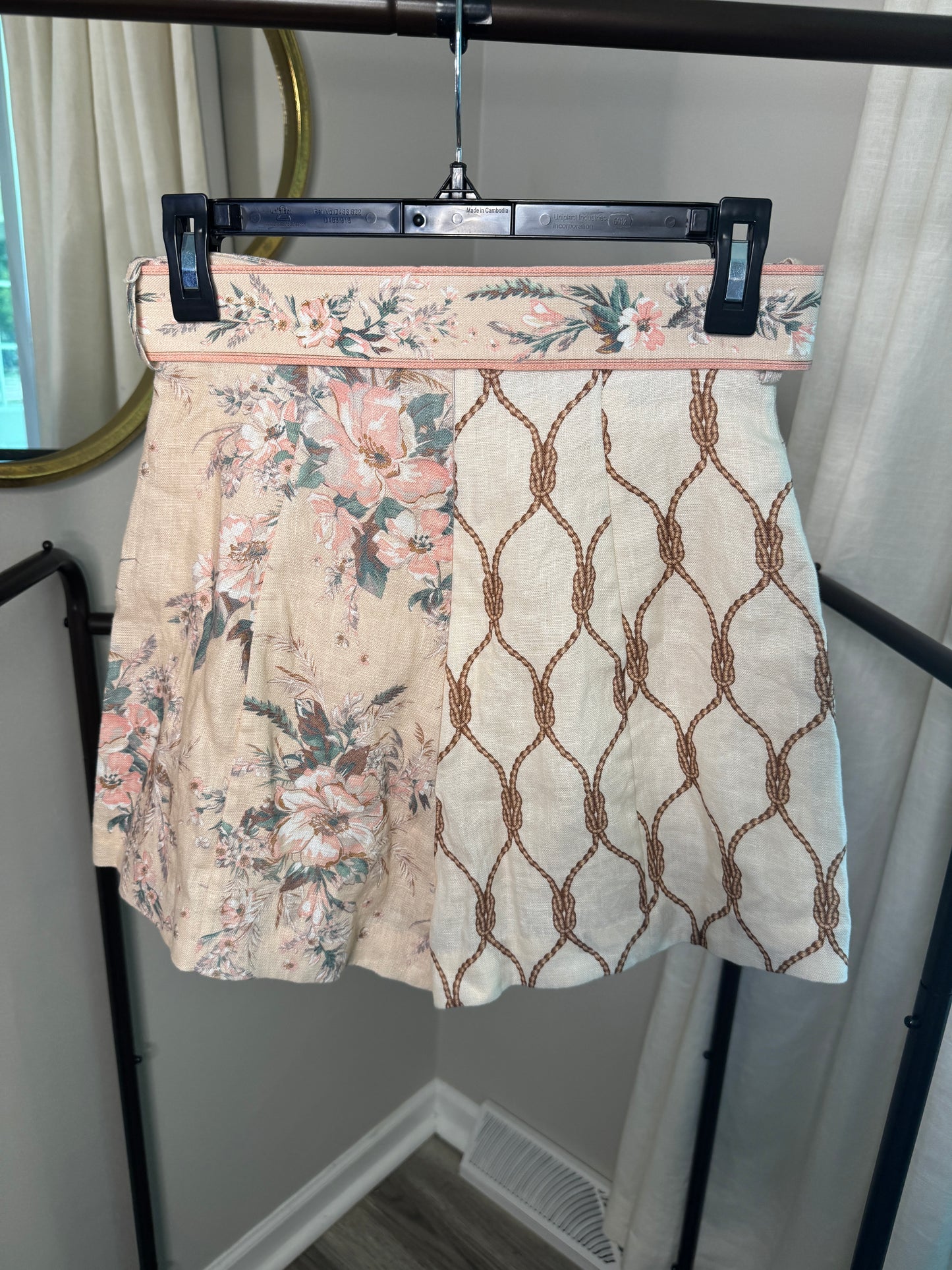 ZIMMERMANN Moonshine Patched Pocket Shorts size 4