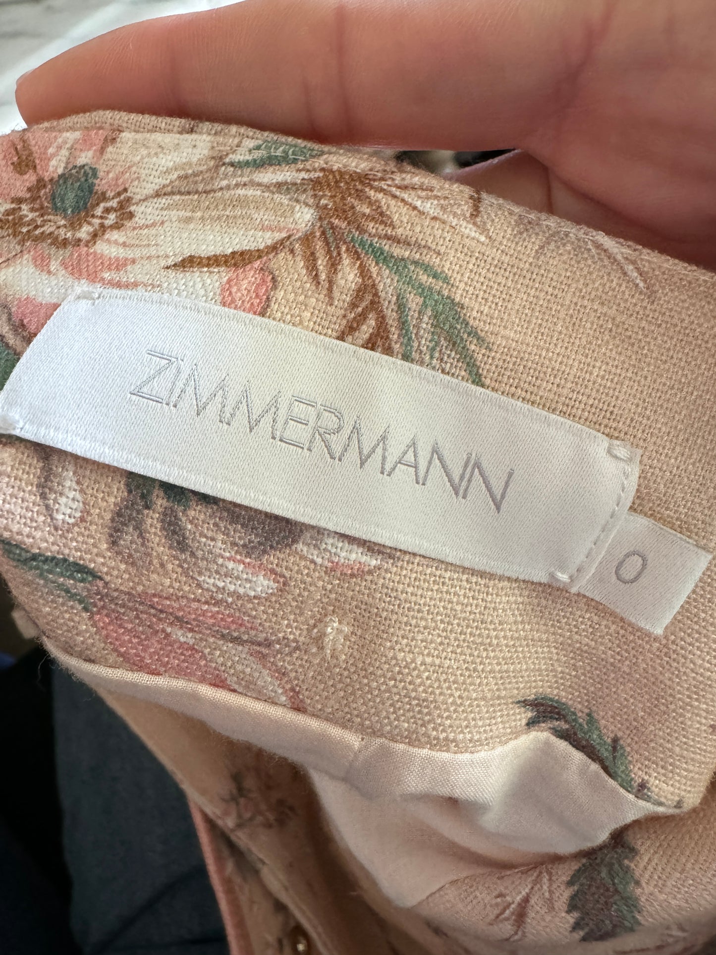 ZIMMERMANN Moonshine Patched Pocket Shorts size 4