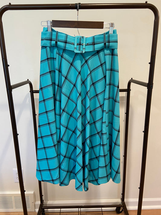 Alice + Olivia Parcell Flared Midi Skirt size 4