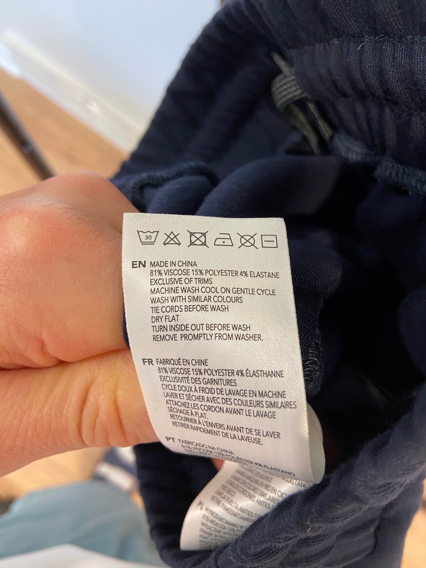 Varley The Relaxed Pant 25'' Navy size S