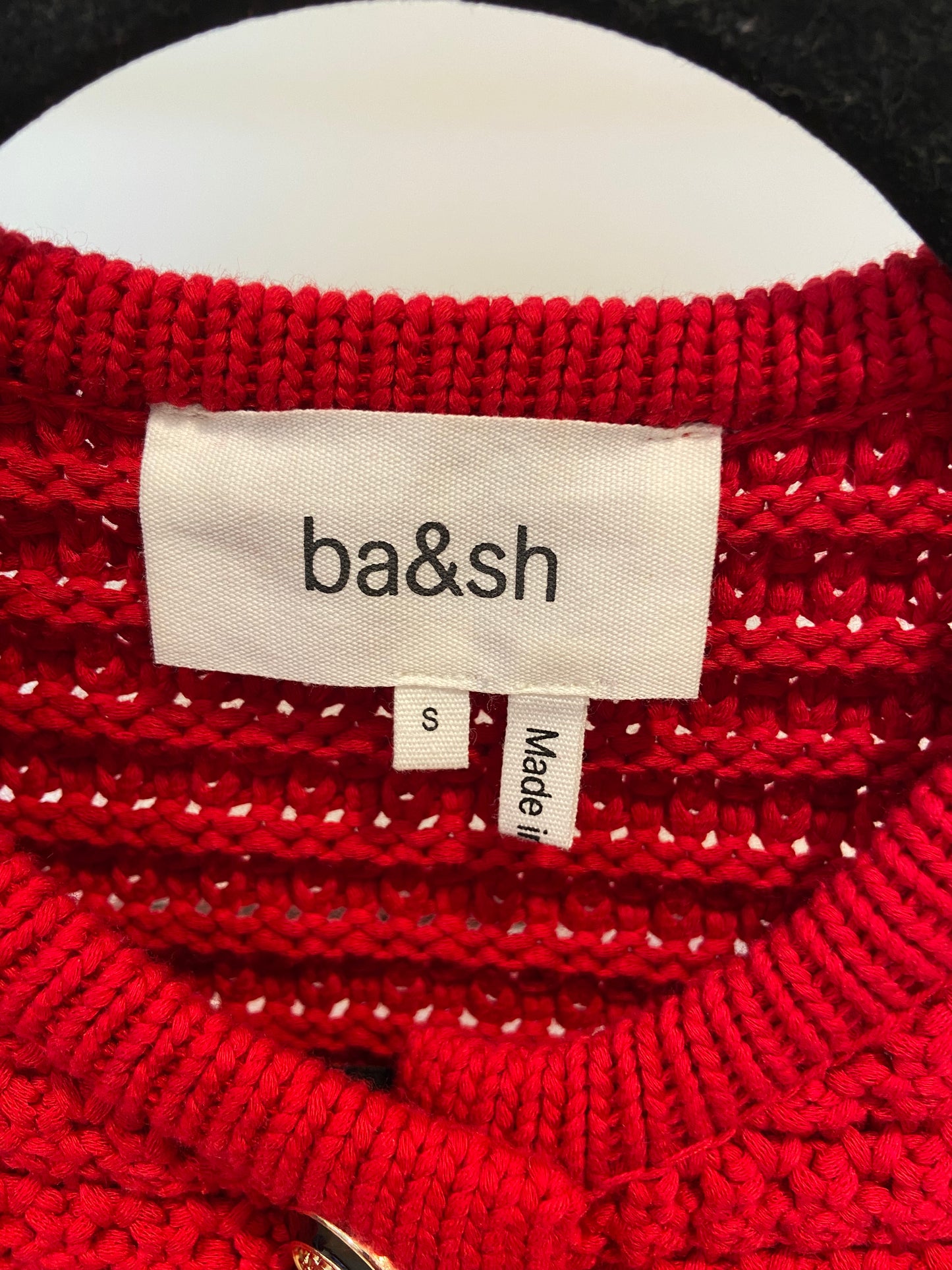 Ba&sh Gaspard Knit Cardigan size S