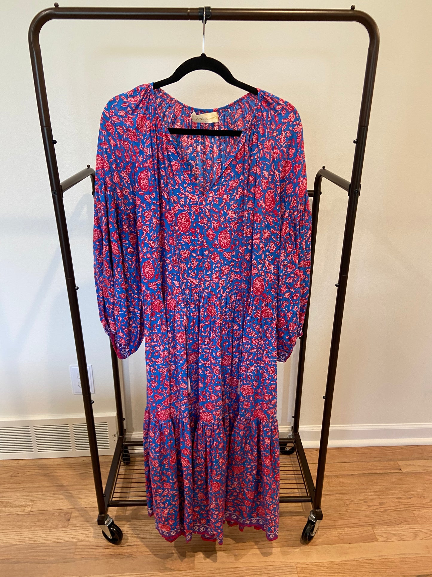 Natalie Martin Briana Floral Maxi Dress size M
