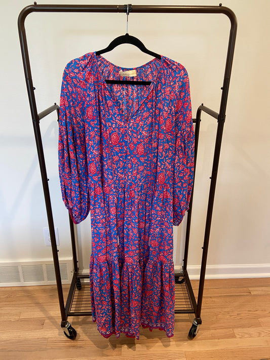 Natalie Martin Briana Floral Maxi Dress size M