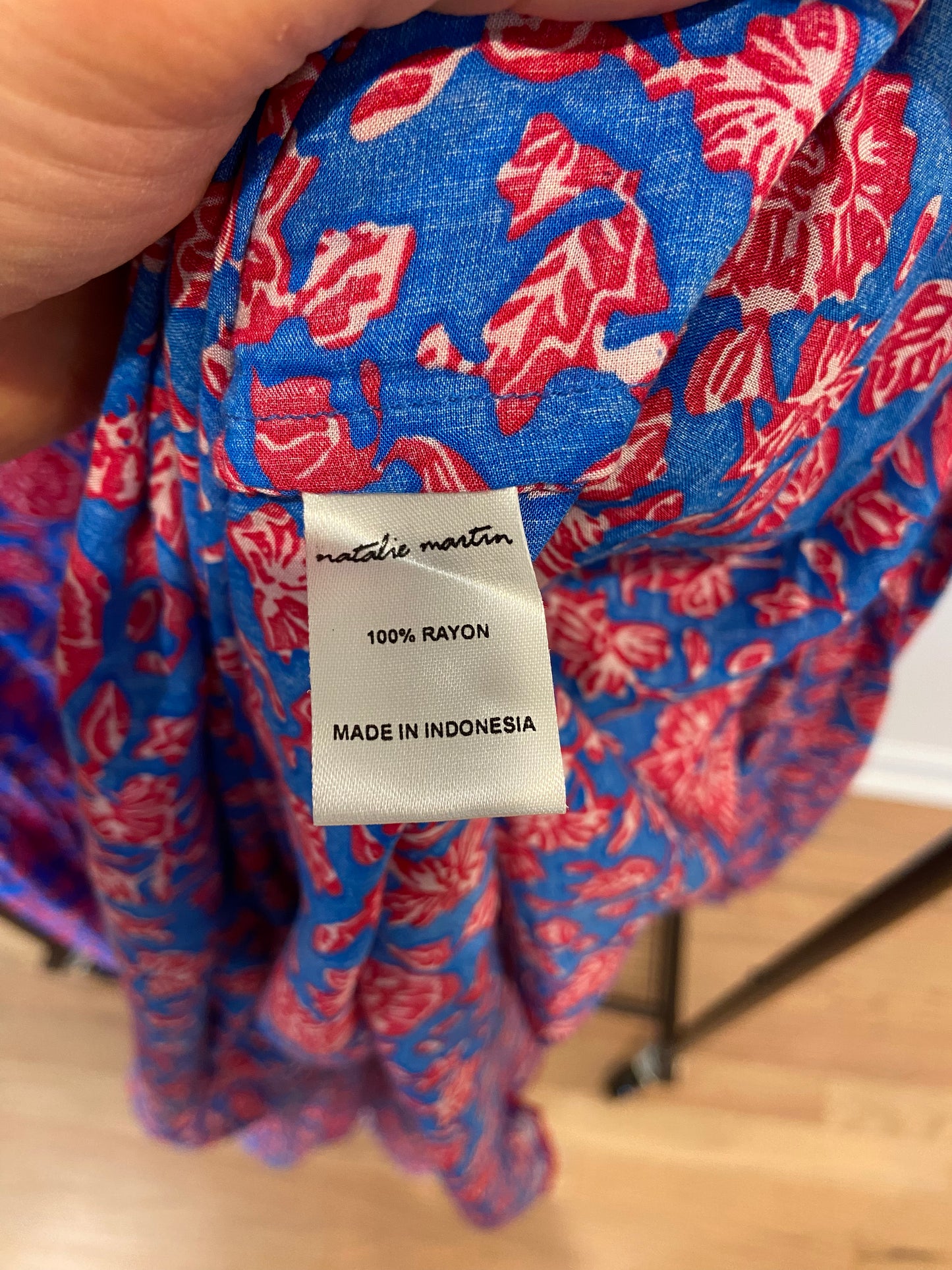 Natalie Martin Briana Floral Maxi Dress size M