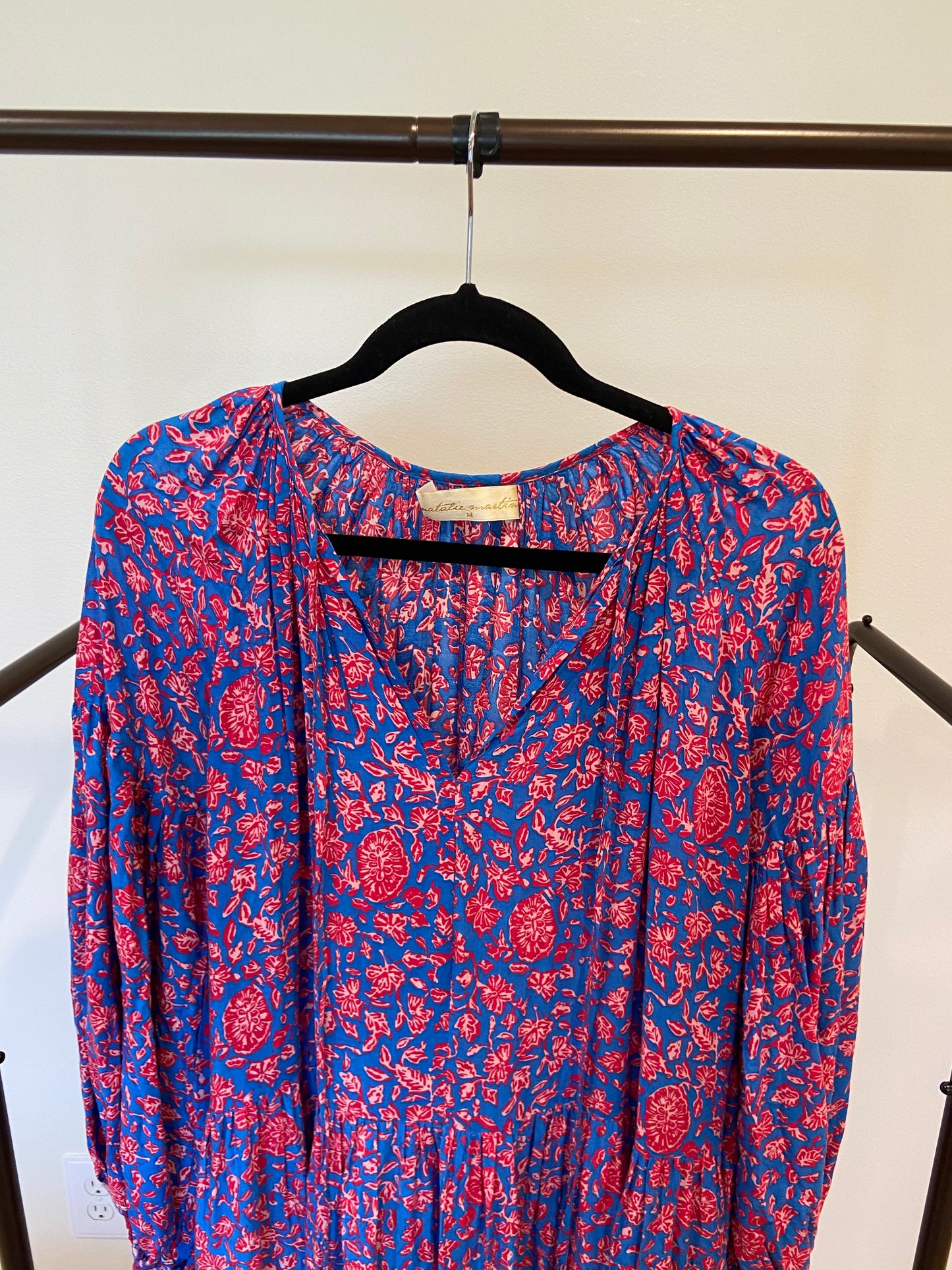 Natalie Martin Briana Floral Maxi Dress size M