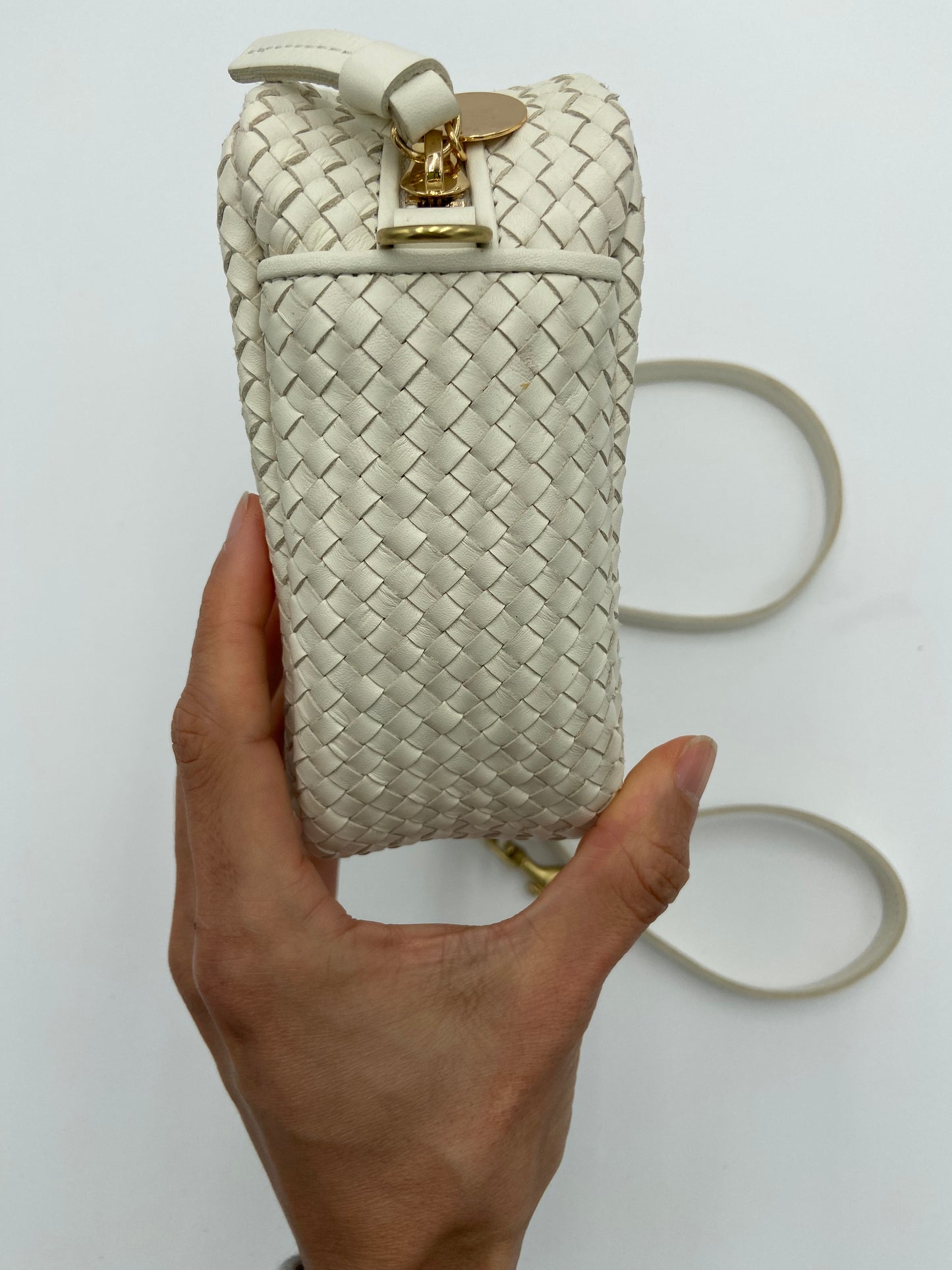 Clare V Marisol Woven Midi Sac Bag