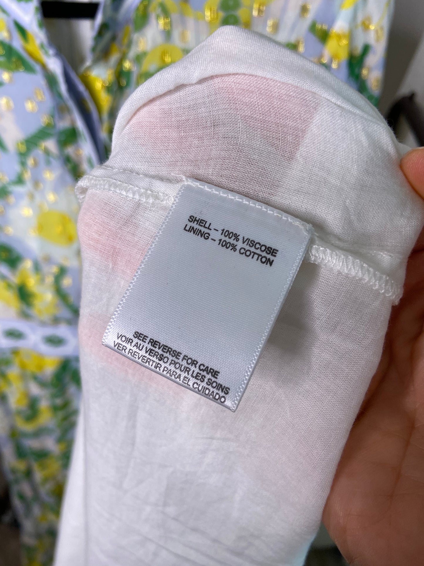 CK Bradley Annabelle Falconer Lemon Dress size L