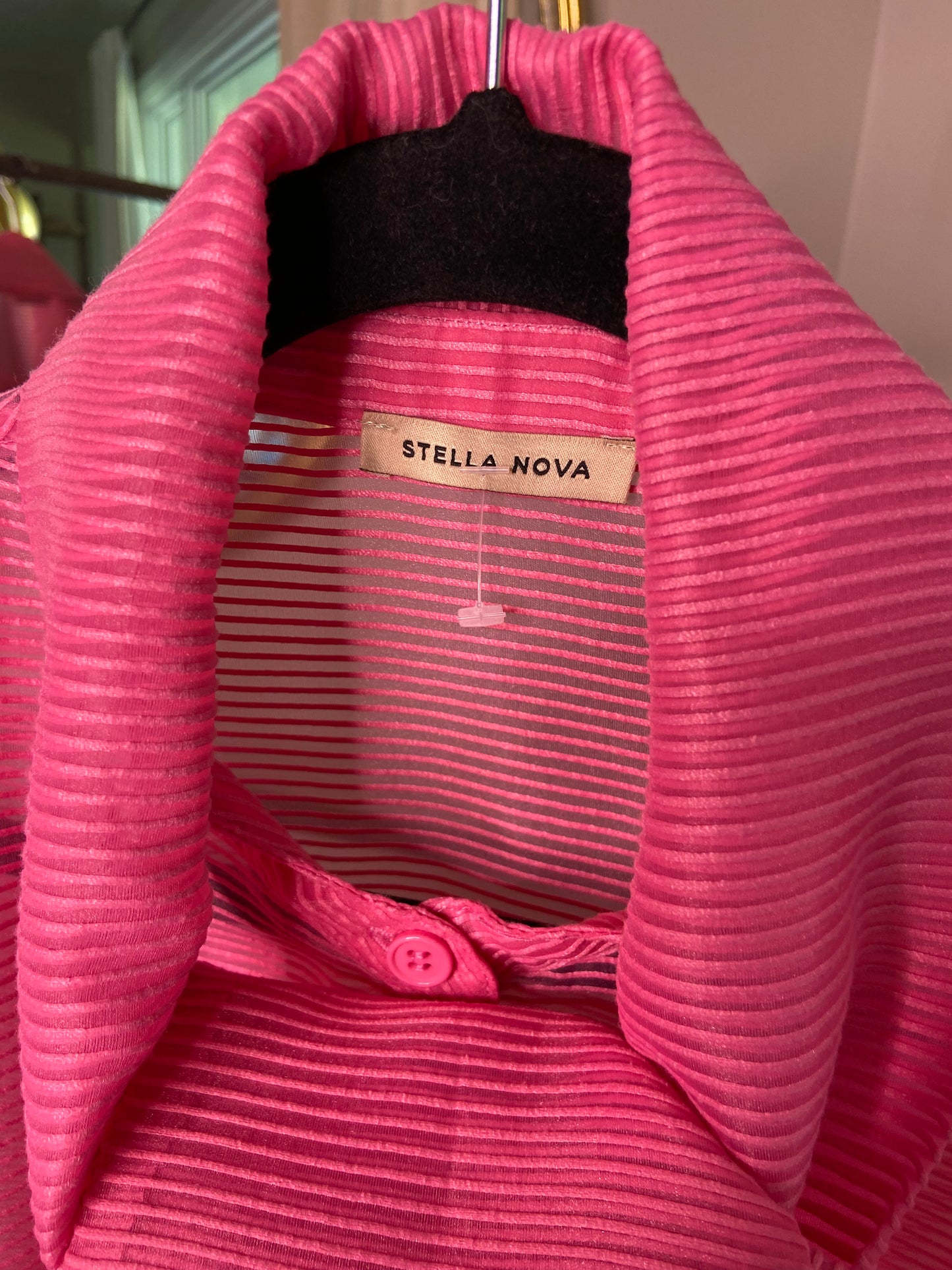 Stella Nova Erina Bow Blouse size XL 42