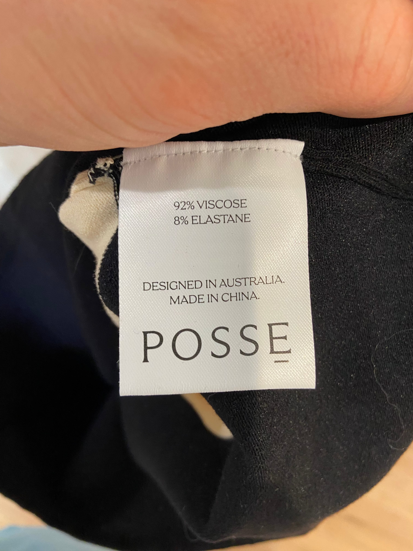 Posse Theo Strapless Striped Dress size S