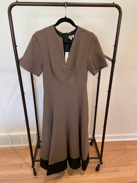 Staud Frances Dress Houndstooth size 4
