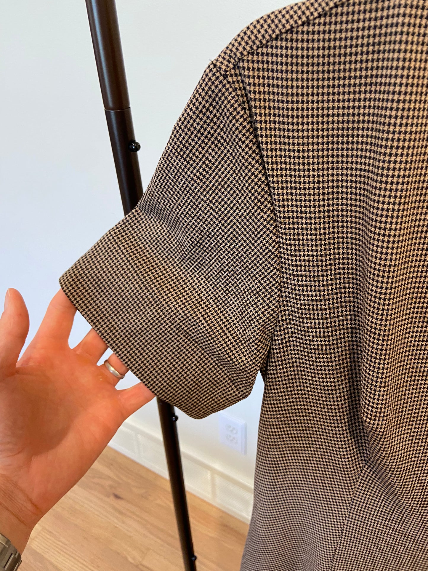 Staud Frances Dress Houndstooth size 4