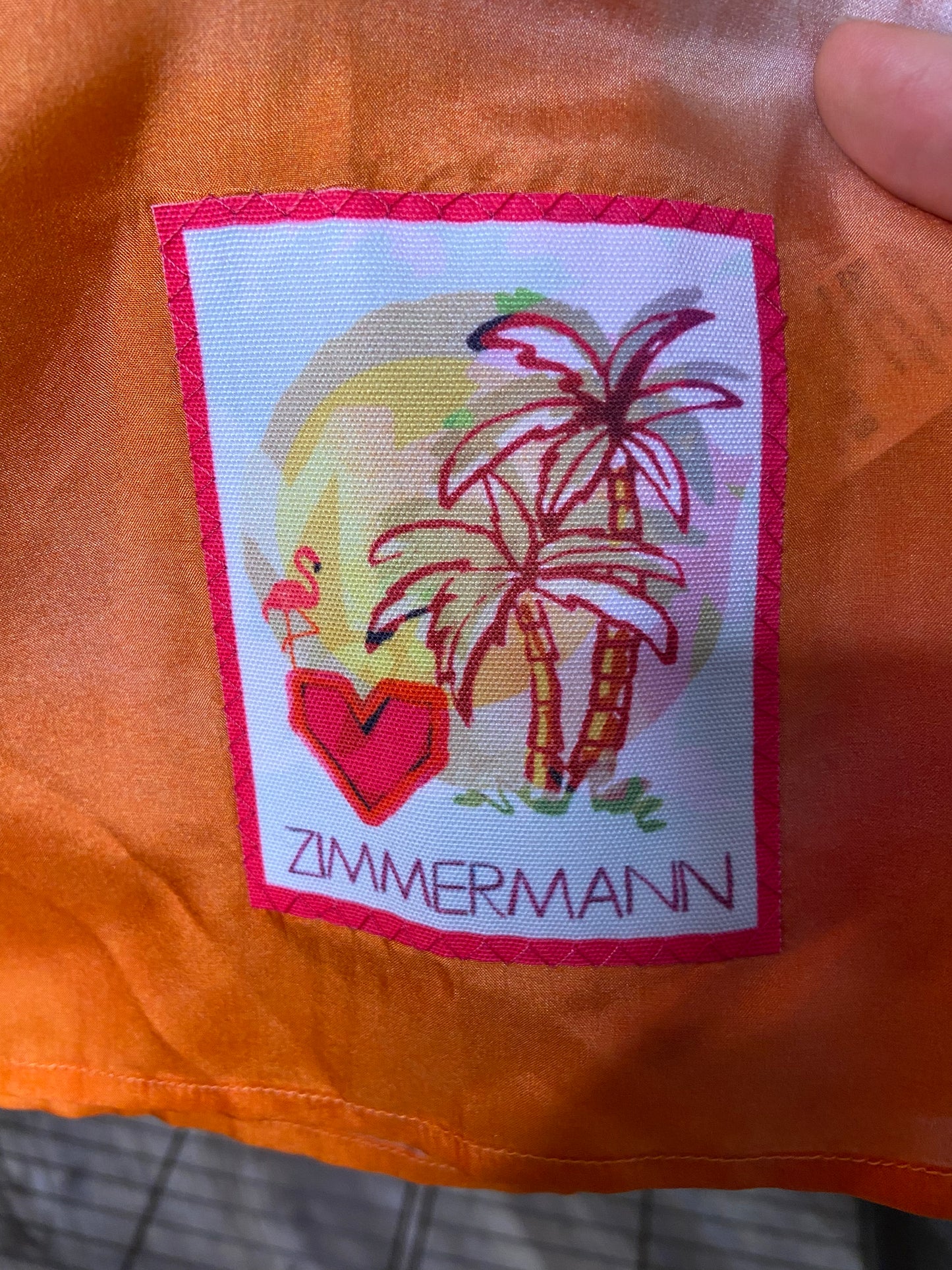 Zimmermann Violet Tie Dye Shirt and Shorts Set size 1 US 6