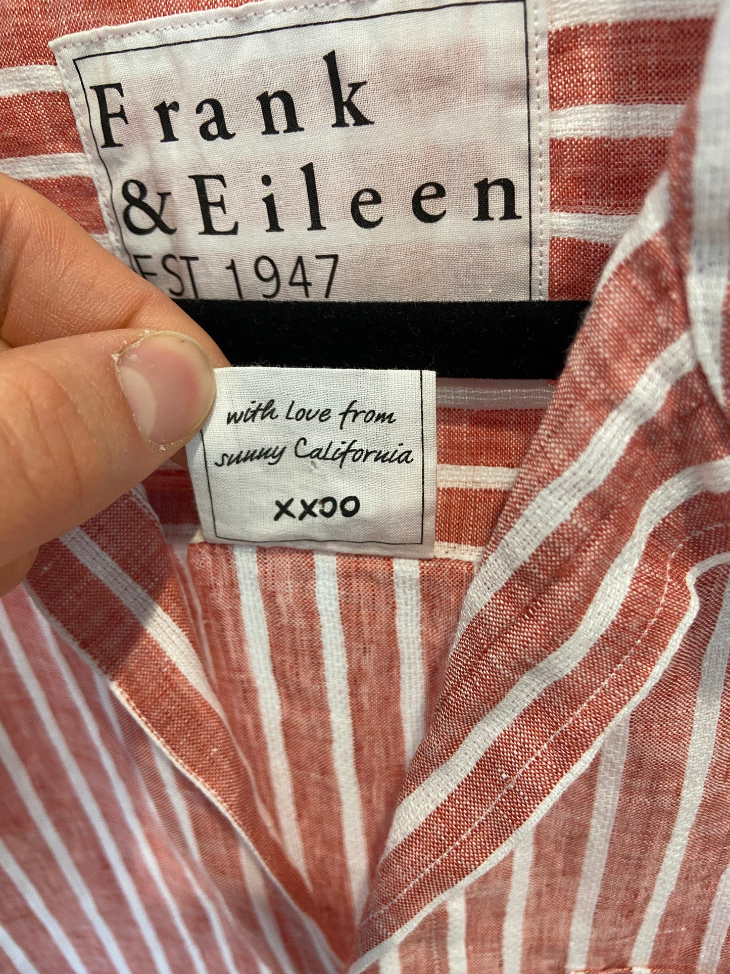 Frank & Eileen Mary Shirt Dress size M
