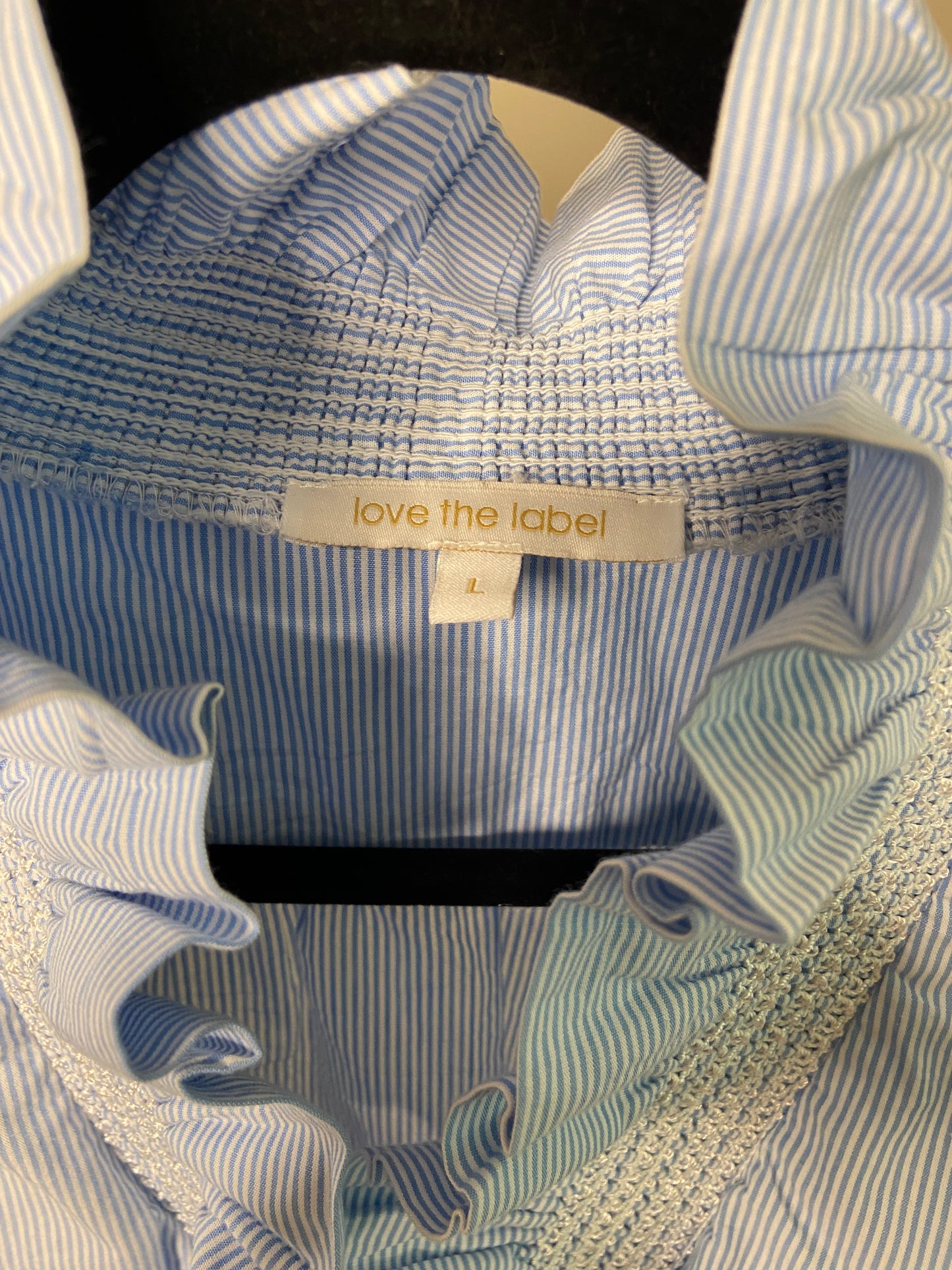 Love The Label Zuri Top Striped size L