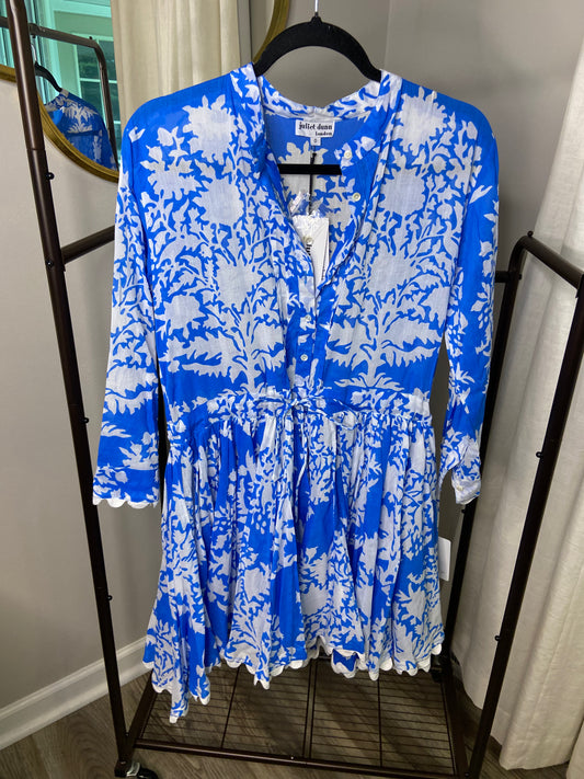 Juliet Dunn Floral Cotton Mini Dress size 2/4