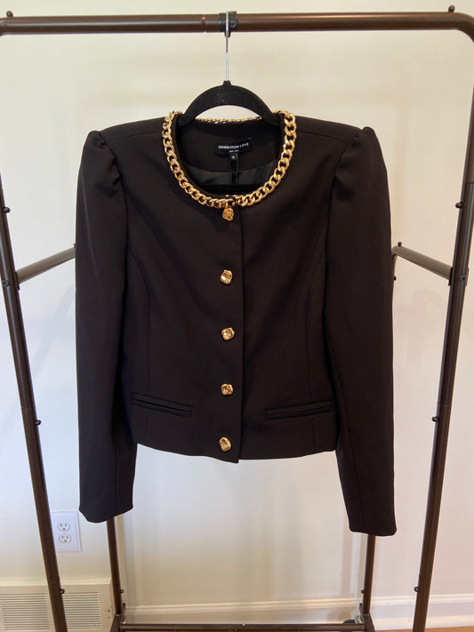 Generation Love Chiara Chain Trim Jacket size M