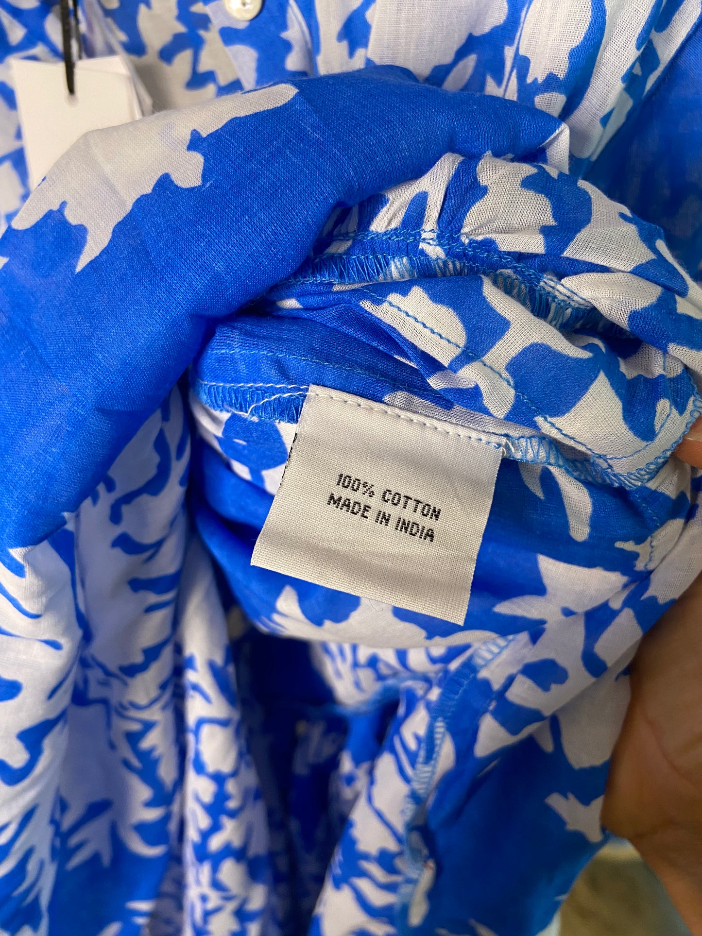 Juliet Dunn Floral Cotton Mini Dress size 2/4