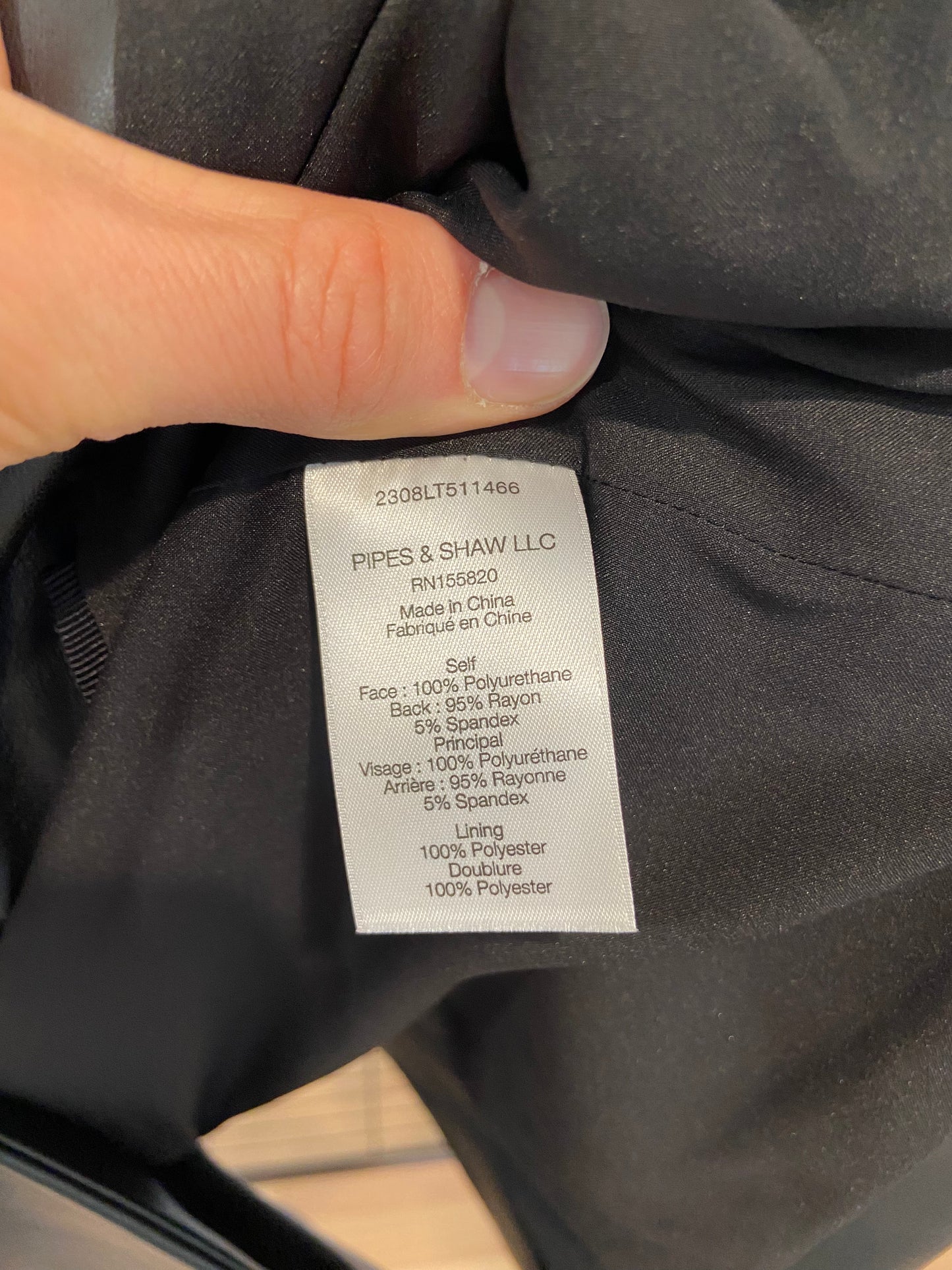 Veronica Beard Beacon Vegan Leather Dickey Jacket size 8