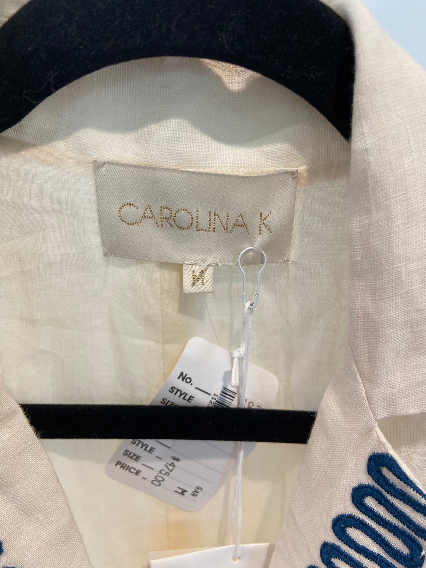 Caroline K Vera Blazer with Sam Pant Linen Set size M
