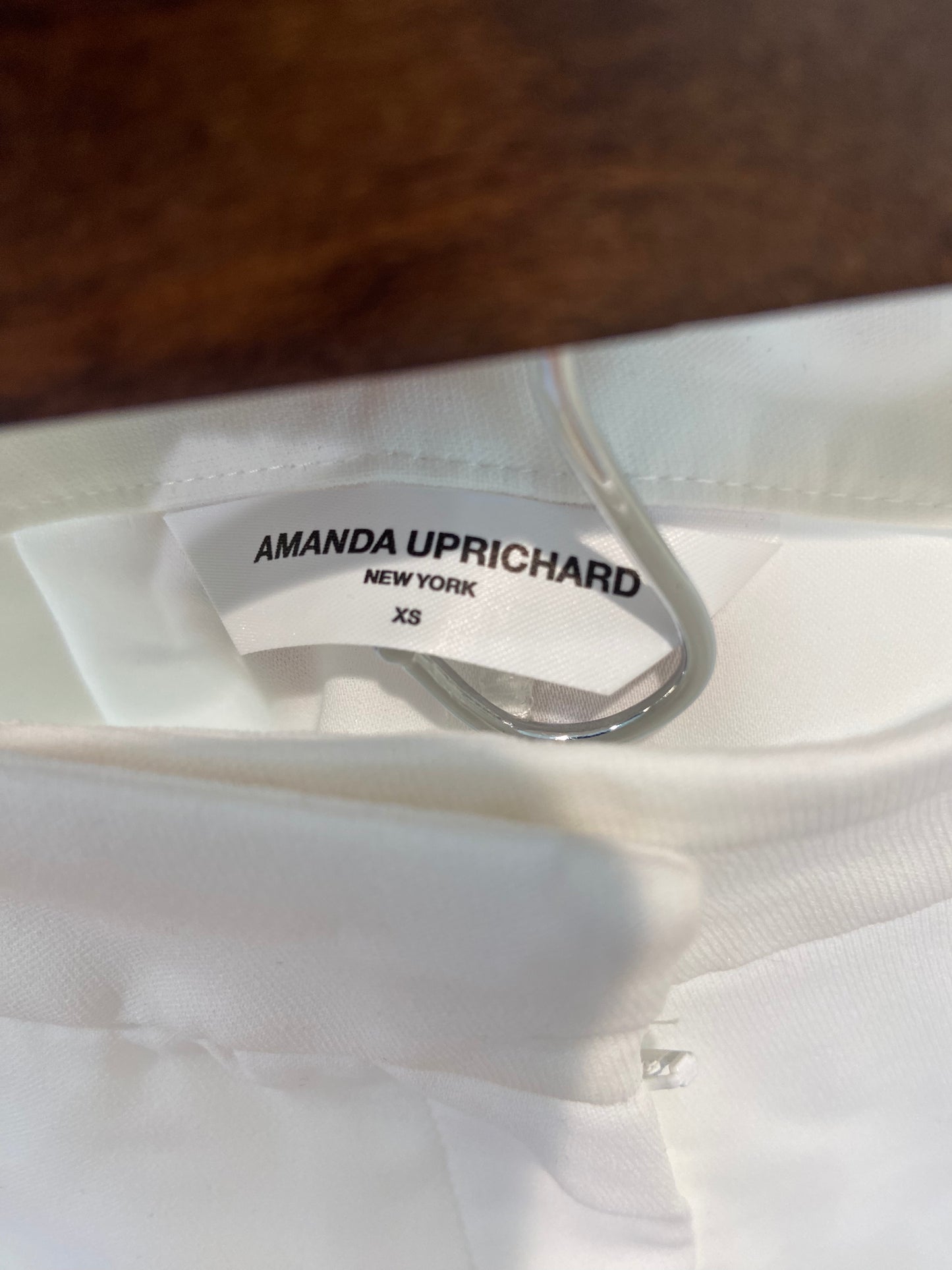 Amanda Uprichard Kourt Strapless Top and Kelso Shorts Set size XS