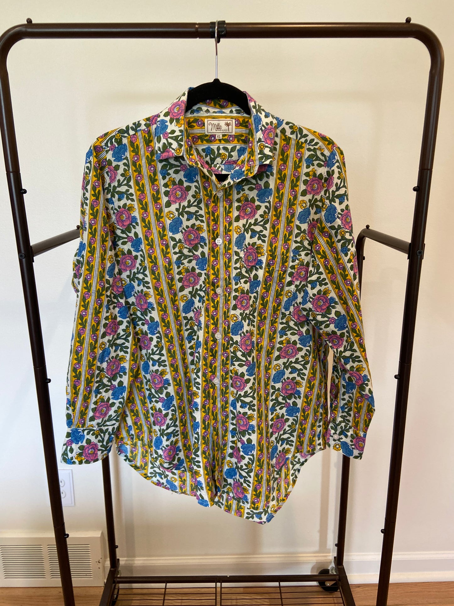 Mille Sofi shirt Alain Stripe with Cary Shorts size XS