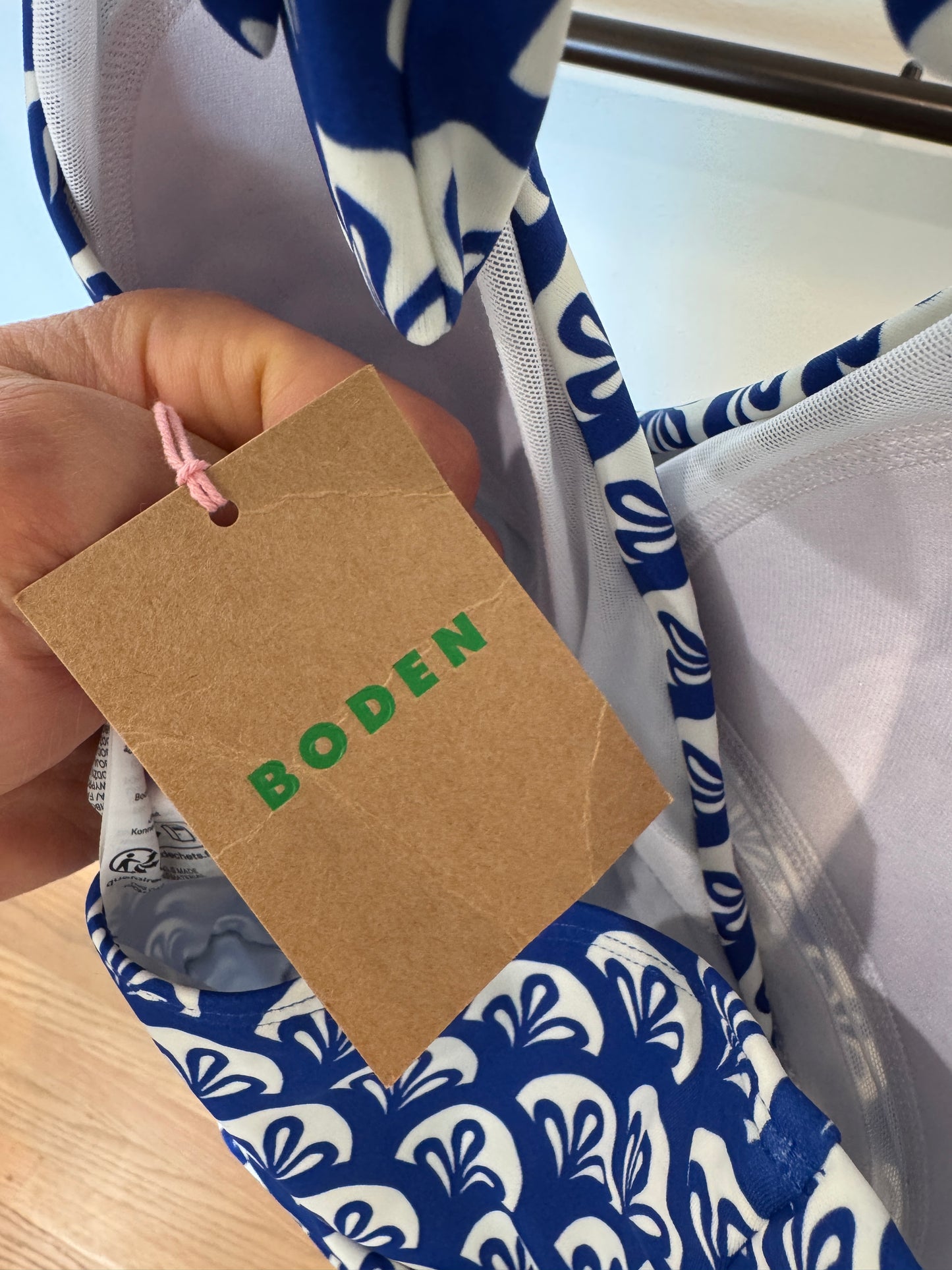 Boden Levanzo Halter Swimsuit size 6