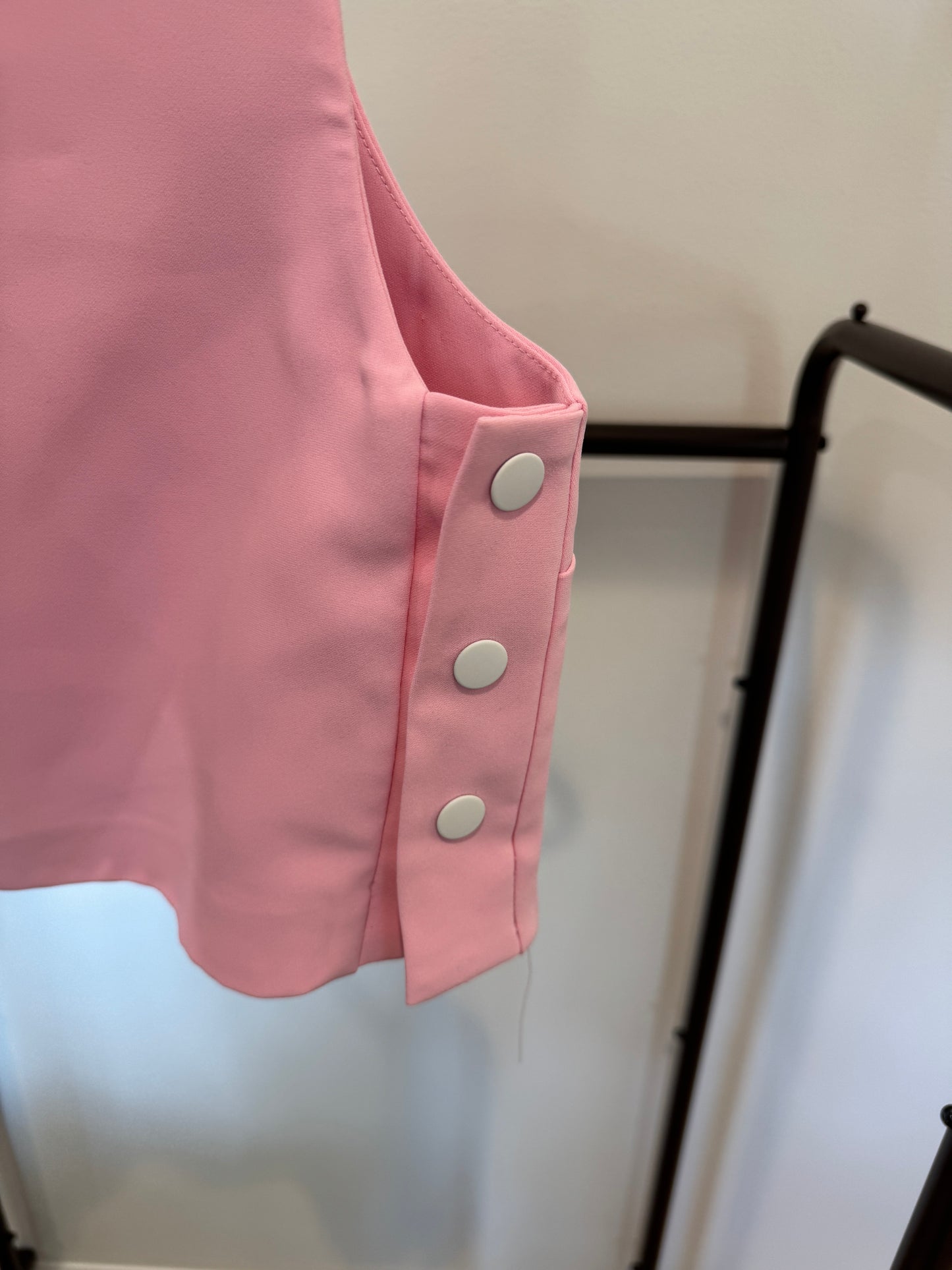 Amanda Uprichard Set Harley Top Harley Skirt in Antique Rose size XS