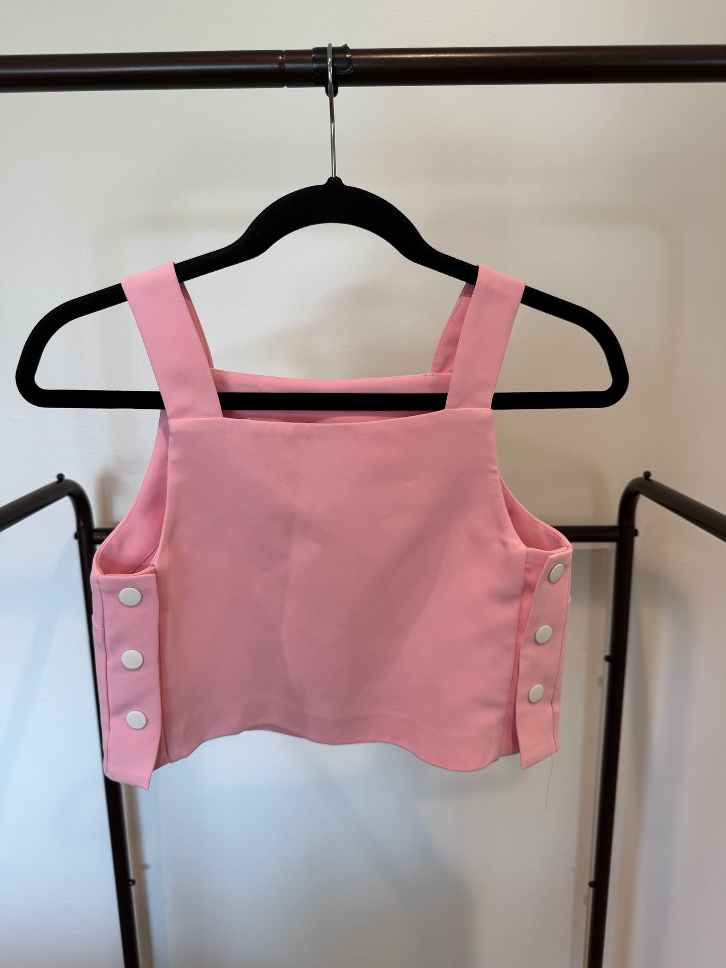 Amanda Uprichard Set Harley Top Harley Skirt in Antique Rose size XS