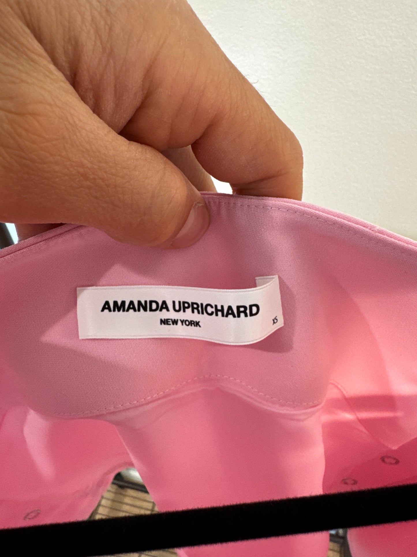 Amanda Uprichard Set Harley Top Harley Skirt in Antique Rose size XS