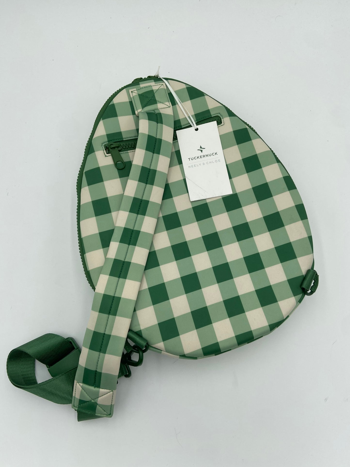 Tuckernuck Tnuck Sport x Neely Chloe Green Trellis Tennis Backpack