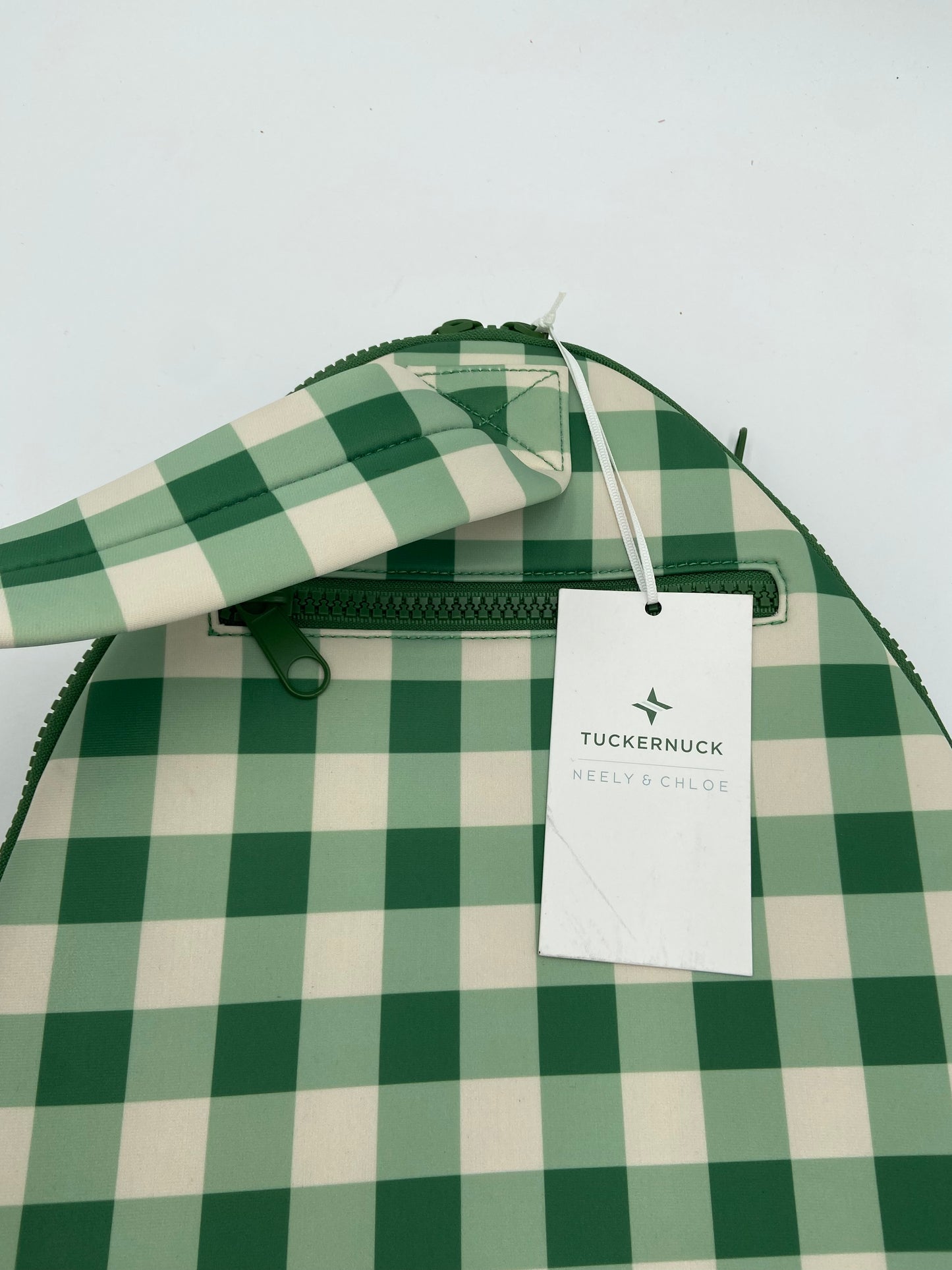 Tuckernuck Tnuck Sport x Neely Chloe Green Trellis Tennis Backpack