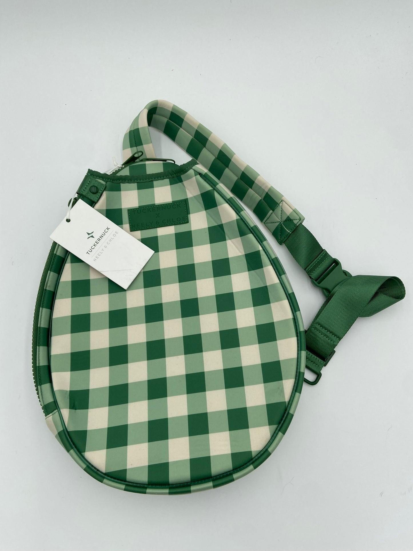 Tuckernuck Tnuck Sport x Neely Chloe Green Trellis Tennis Backpack