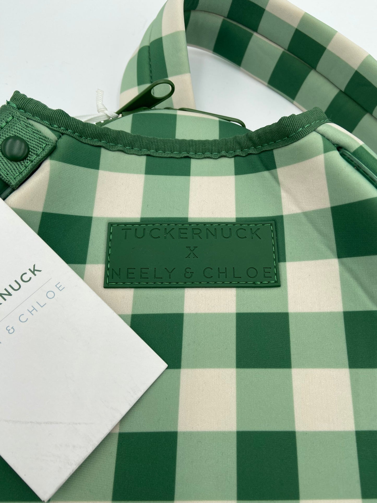 Tuckernuck Tnuck Sport x Neely Chloe Green Trellis Tennis Backpack