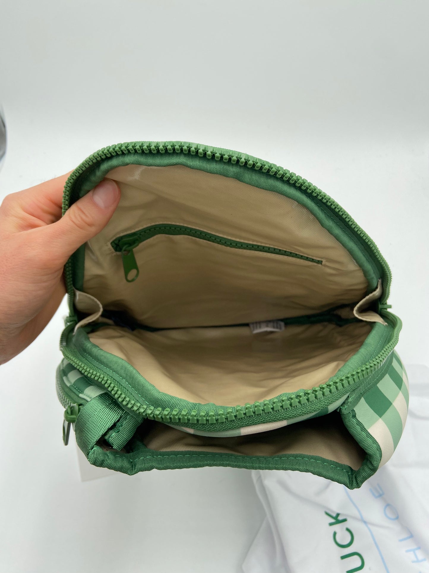 Tuckernuck Tnuck Sport x Neely Chloe Green Trellis Tennis Backpack