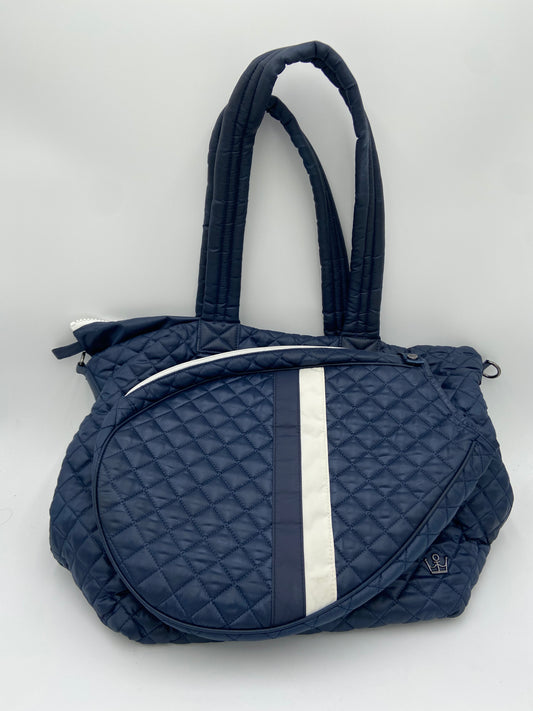 Oliver Thomas Kitchen Sink Tennis Tote Navy Blue